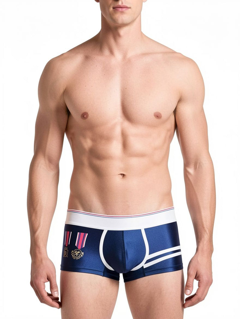 Men's Dark Blue Boxer Brief