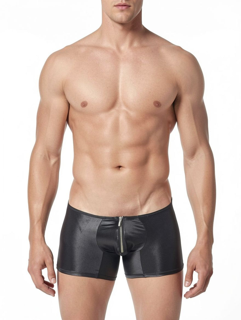 Boxer Briefs With Zipper Men's Underwear