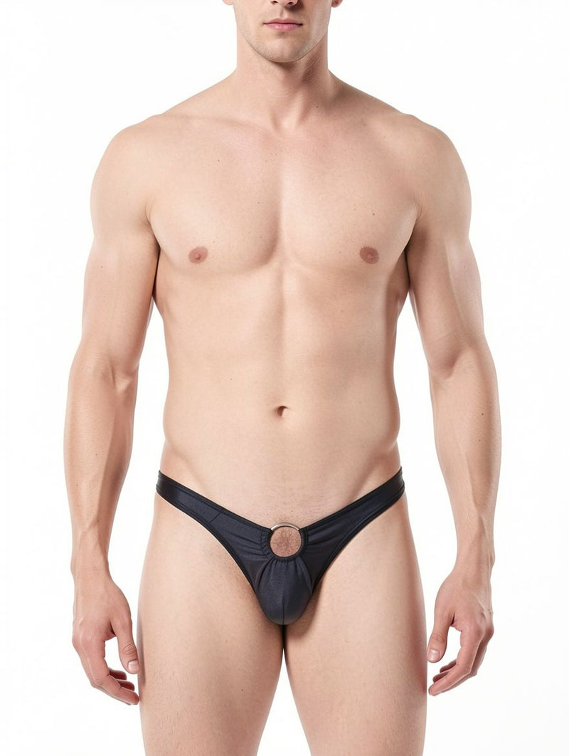 Men's Fashion Leather Panties
