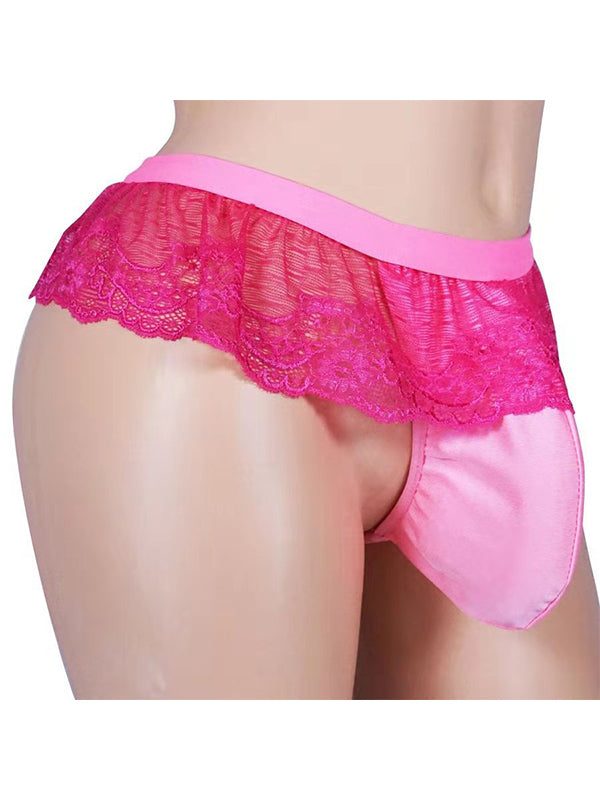 Men's Sexy Lace Underwear Lingerie