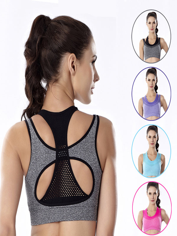 Women's Racerback Top Padded Sports Bra