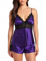Women's Sexy Lace Satin Babydoll Lingerie – view 4