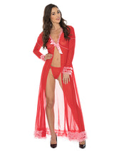 Women's Sexy Santa Long Gown Lingerie – view 4