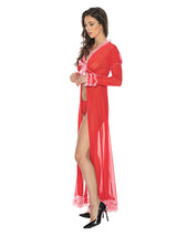 Women's Sexy Santa Long Gown Lingerie – view 5