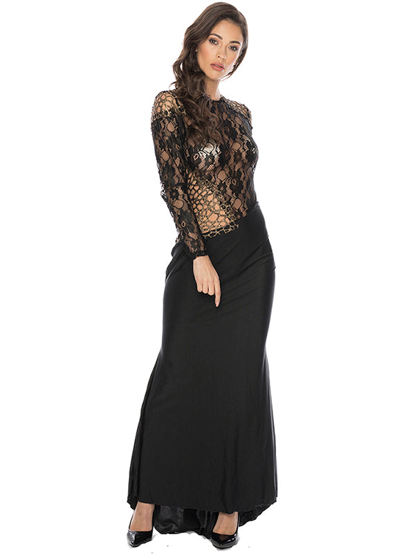 Sexy Lace Evening Long Dress