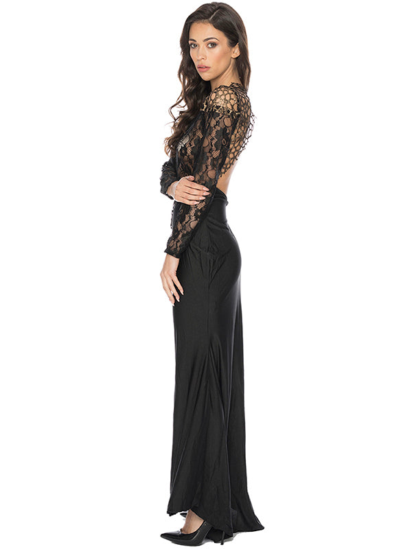 Sexy Lace Evening Long Dress