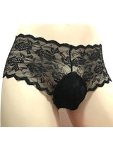 5 Colors Men's Lace Sexy Transparent Underwear – view 3