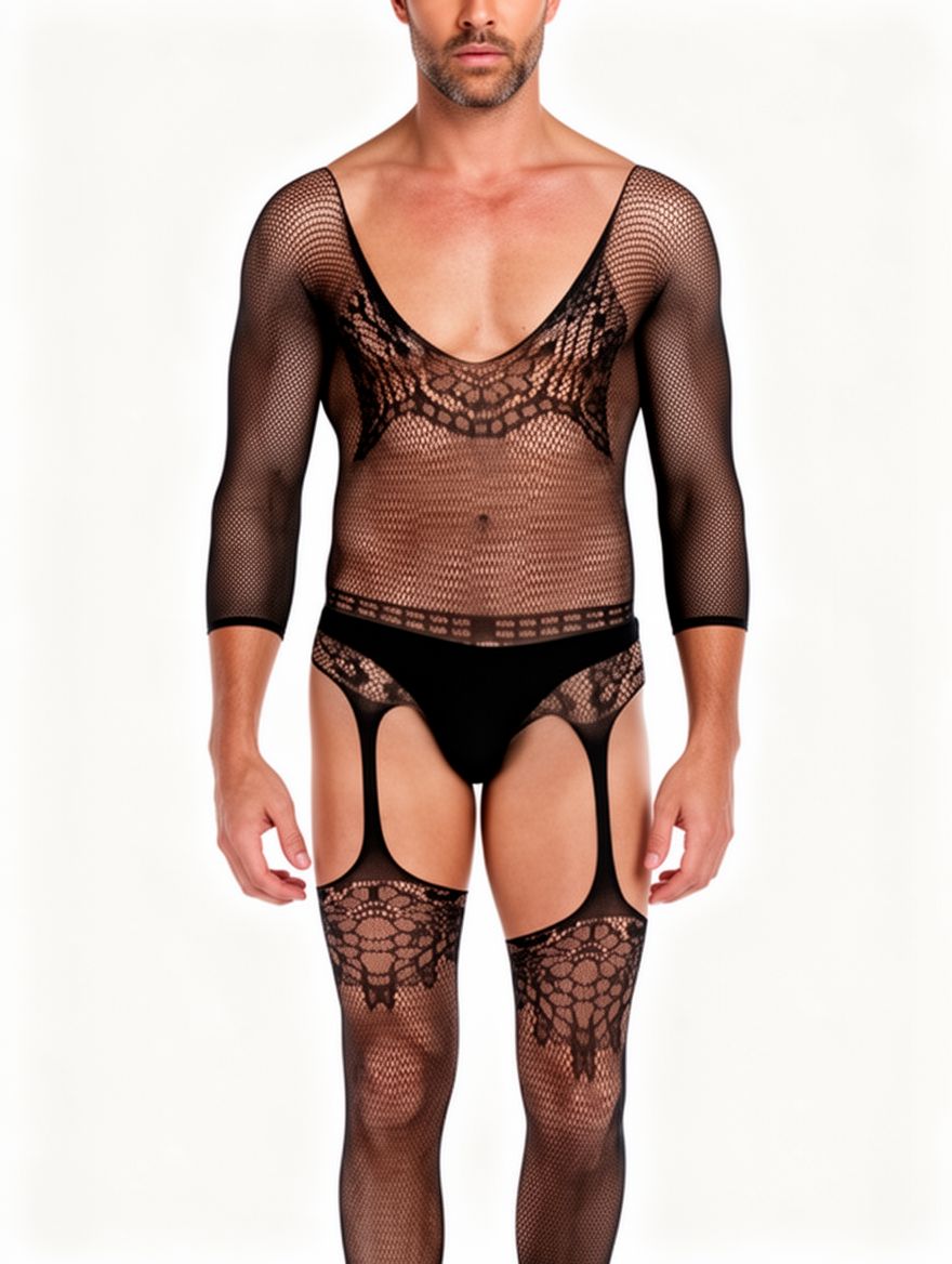 Men's Sexy Lingerie Set – Style WNA020 – view 3