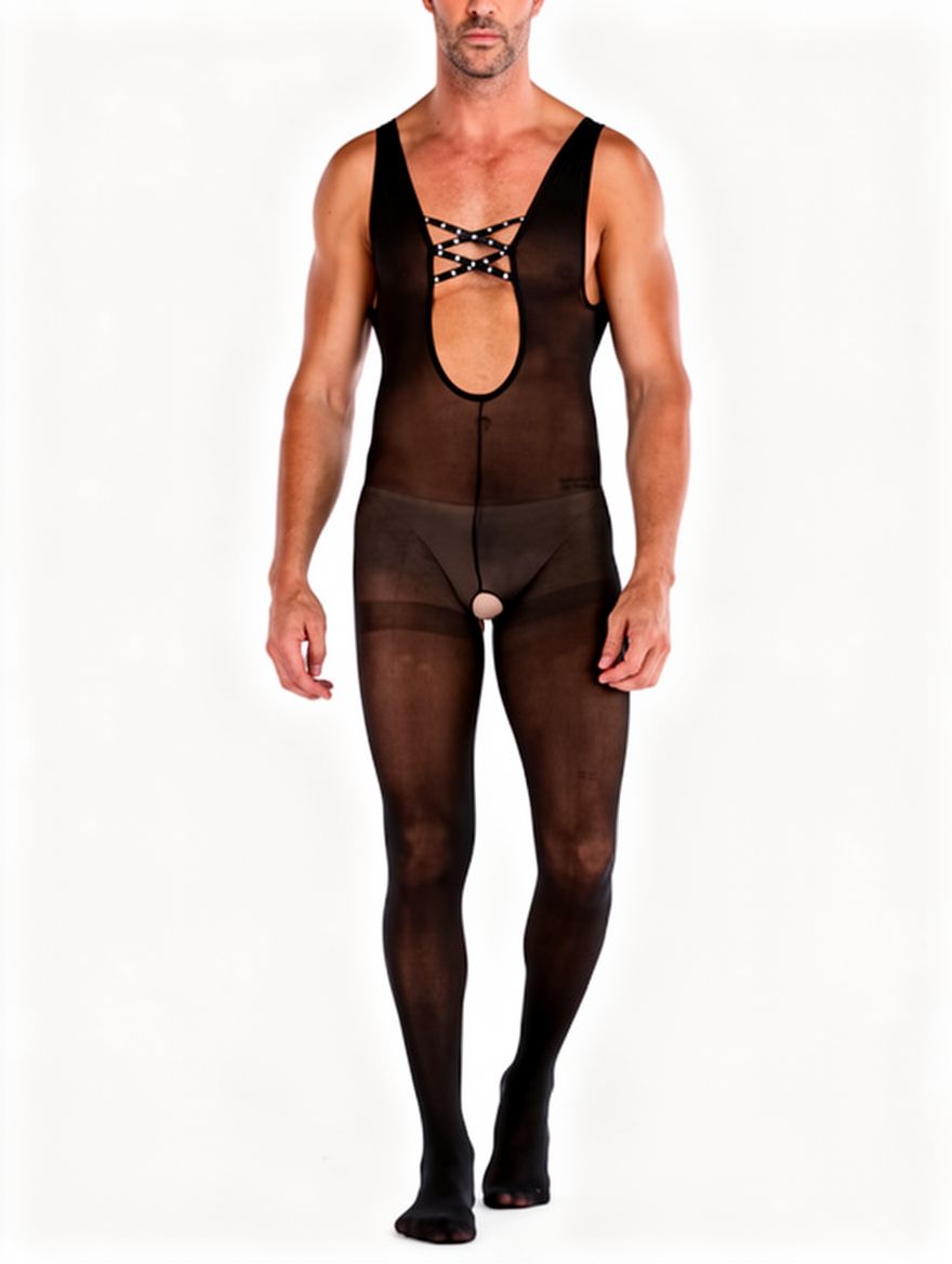 Men's Sexy Lingerie Set – Style WNA029 – view 2