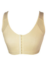 Women's Nude Front Closure Posture Support Sports Bra Bustier Top – view 2