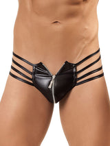 Men's Frosting Jockstrap Vinyl Underwear – view 1