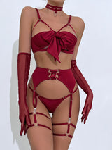Women's Sexy Garter Belt Lingerie Set – Style LO3629 – view 3