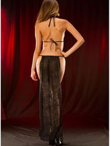 Women's Sexy Long Gown & Maxi Dress – Style W640053B – view 2