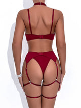 Women's Sexy Garter Belt Lingerie Set – Style LO3269 – view 1