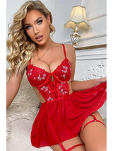 Women's Sexy Valentine's Lingerie – Style W24624-1 – view 2