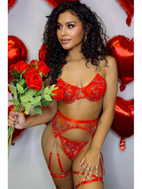 Women's Sexy Valentine's Lingerie – Style W247126-1 – view 4