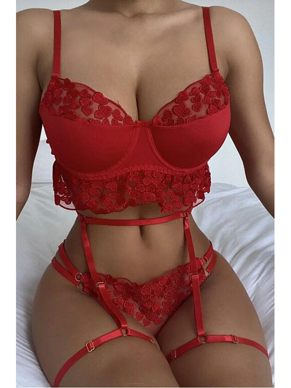 Women's Sexy Valentine's Lingerie – Style W247316-1 – view 1