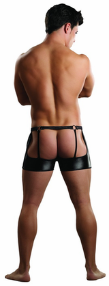 Men's Erotic Black Boxer Underwear – view 2