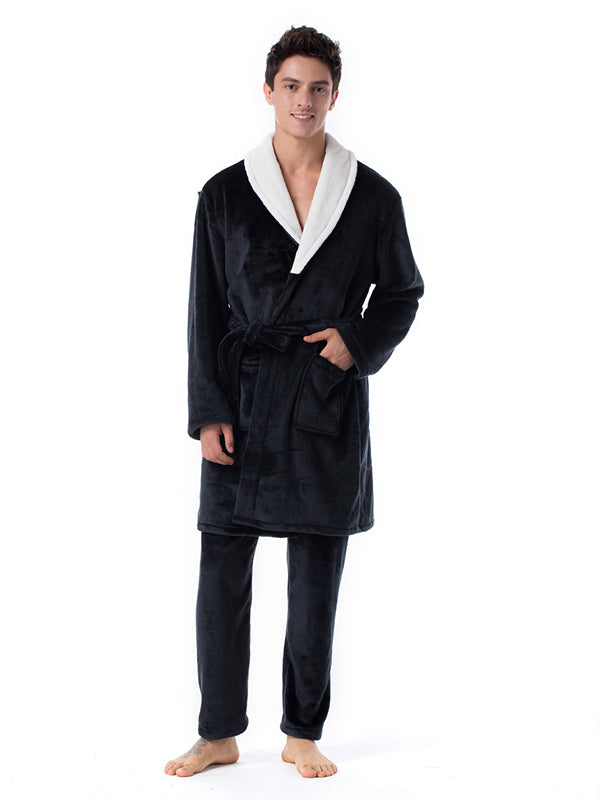Women's Polyester Coral Fleece Bathrobe – view 1