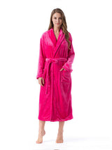 Women's Polyester Coral Fleece Bathrobe – view 10