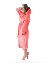 Women's Polyester Coral Fleece Bathrobe – view 12