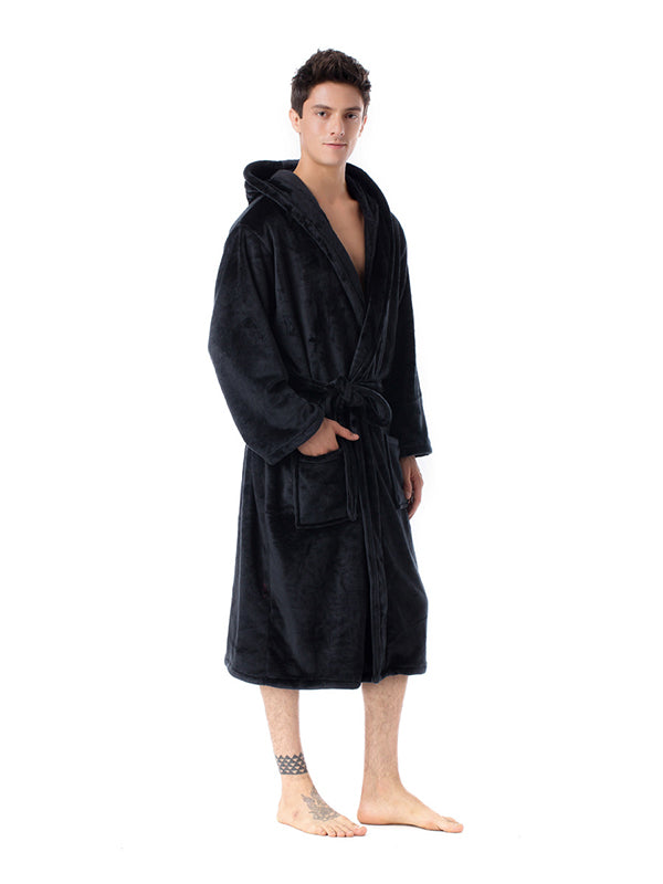 Women's Polyester Coral Fleece Bathrobe – view 1