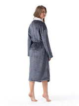Women's Polyester Coral Fleece Bathrobe – view 6