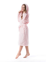 Women's Polyester Coral Fleece Bathrobe – view 8