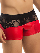Men's Red & Black Lace Pants – view 3