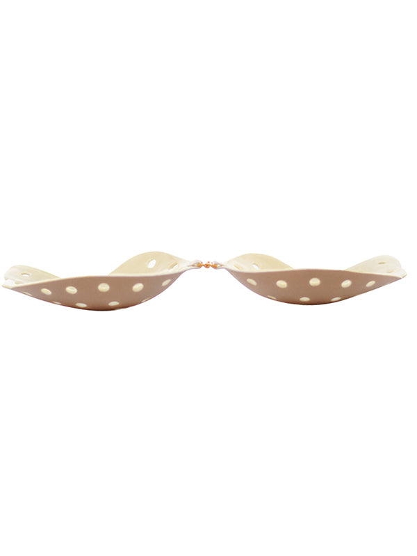 Women's Nude Breathable Mango-Shape Adhesive Invisible Bra – view 2