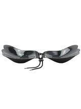 Women's Black Lace-Up Strapless Backless Push-Up Invisible Bra – view 5