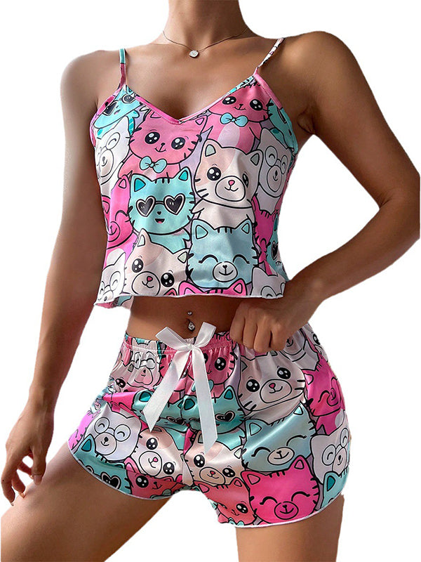 Women's Adjustable Strap Sleepwear Set – view 1
