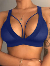 Women's Sexy Strappy Deep V-Neck Push-Up Bra – view 2