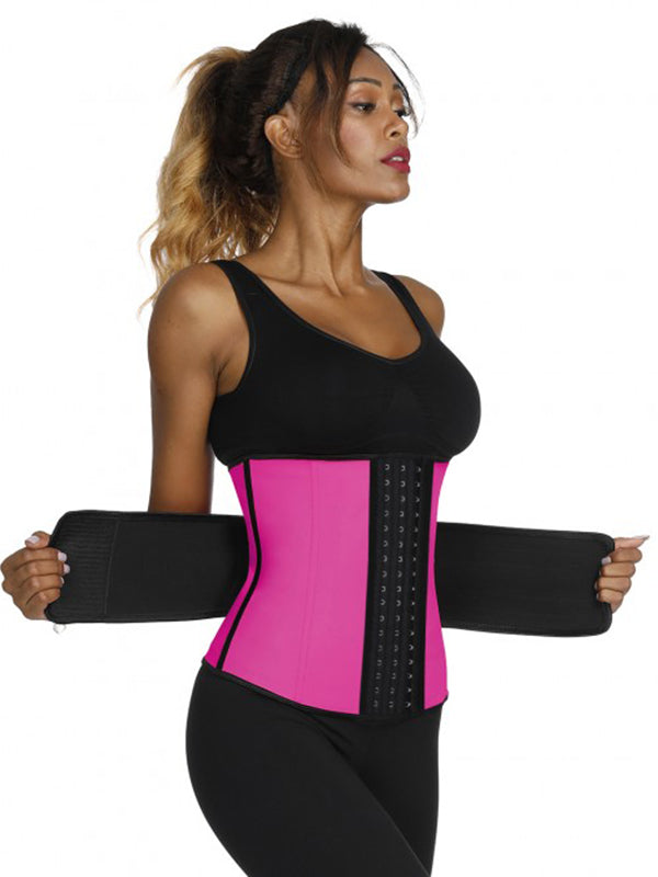 Latex Waist Shaper 7 Bones Hooks