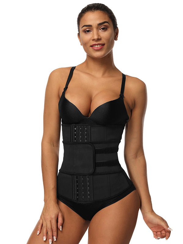 Latex Waist Shaper 7 Bones Hooks