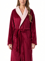 Women's Polyester Coral Fleece Bathrobe – view 10