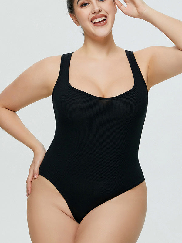 Women Round Neck Bodysuit