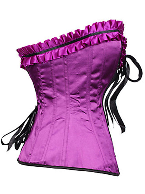 Purple Overbust Corset