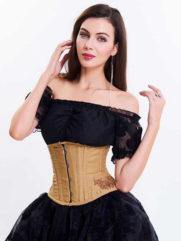 Women Floral Embroidered Corsets and Bustiers