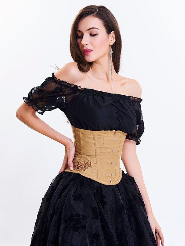 Women Floral Embroidered Corsets and Bustiers