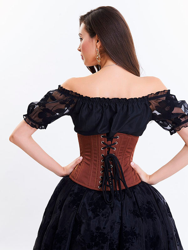 Women Floral Embroidered Corsets and Bustiers