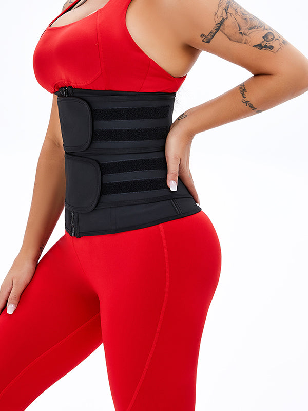 Sticker Latex Double-Belt Waist Trainer
