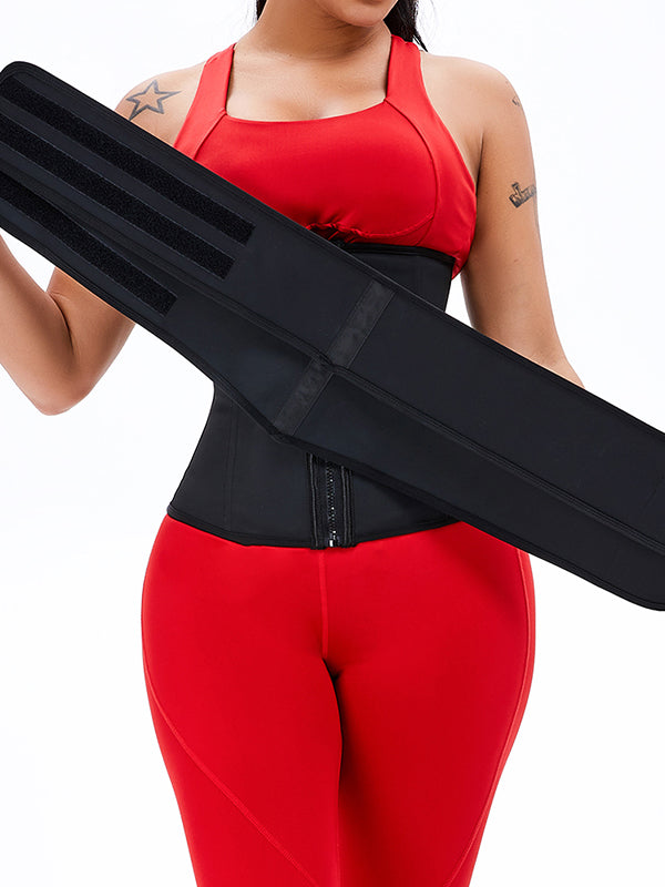 Sticker Latex Double-Belt Waist Trainer