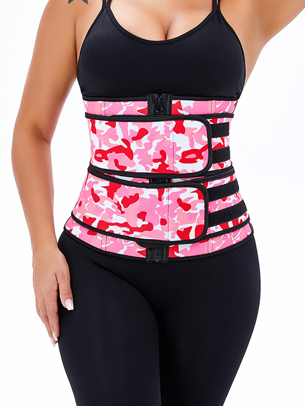 Sticker Latex Double-Belt Waist Trainer