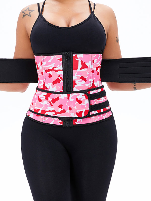 Sticker Latex Double-Belt Waist Trainer