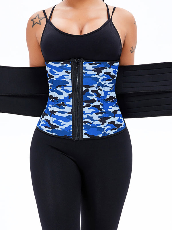 Sticker Latex Double-Belt Waist Trainer