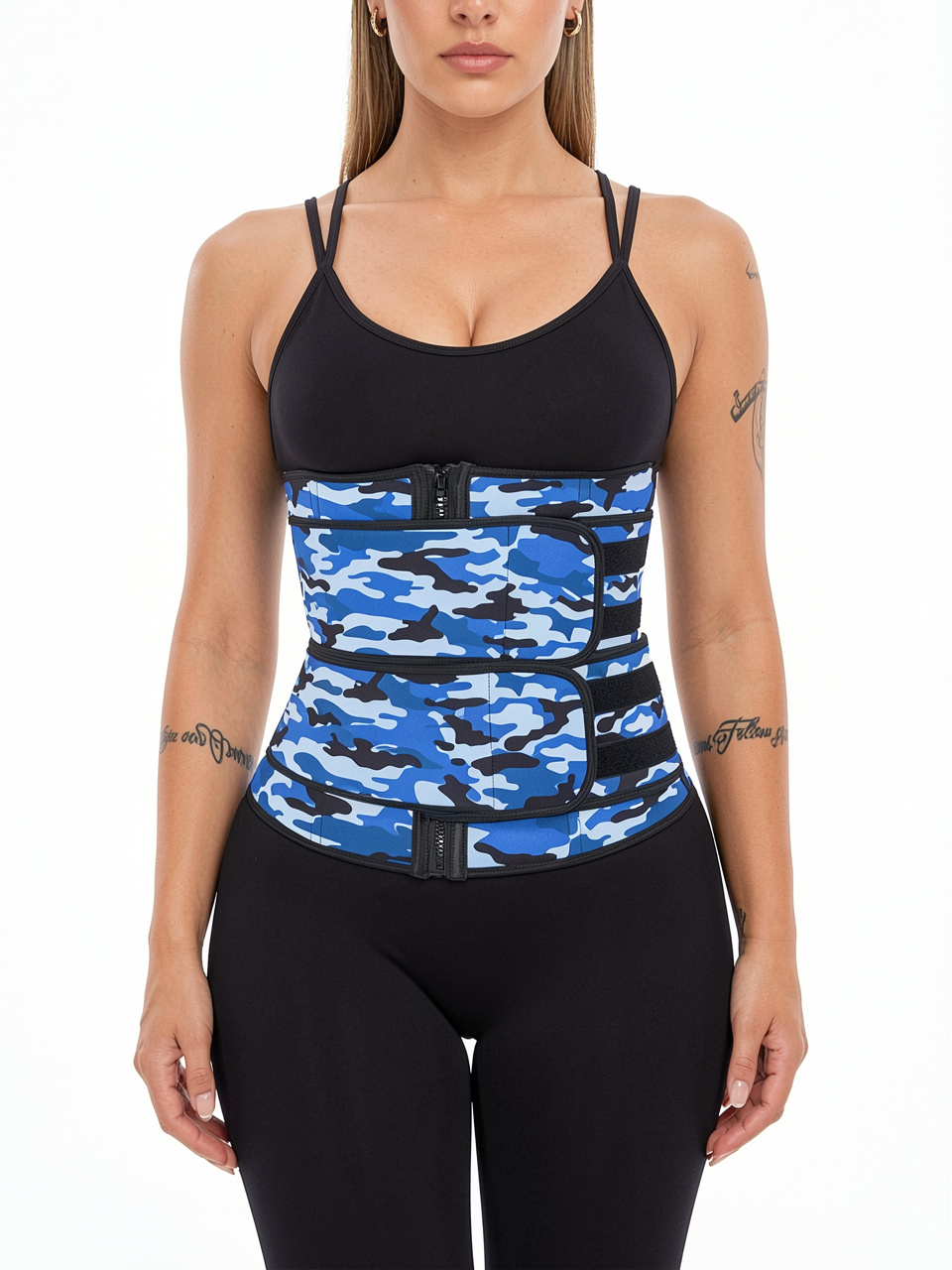 Sticker Latex Double-Belt Waist Trainer
