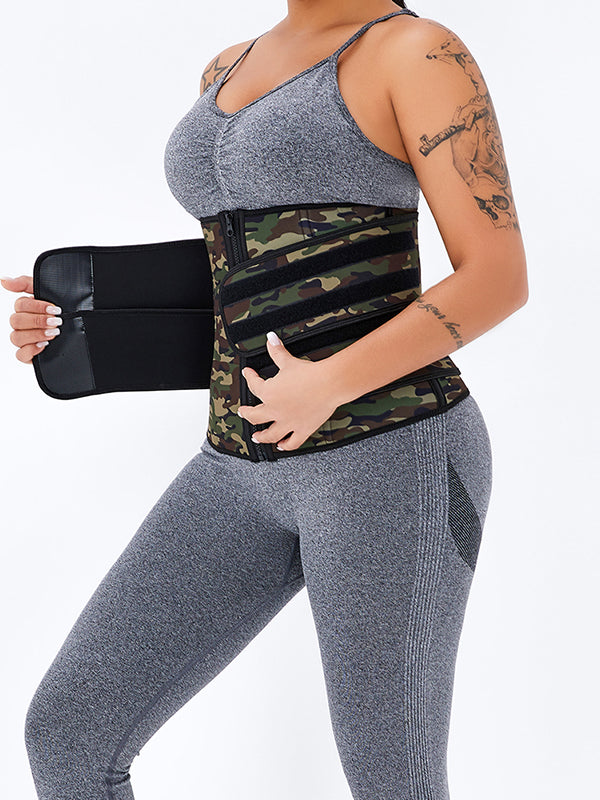 Sticker Latex Double-Belt Waist Trainer