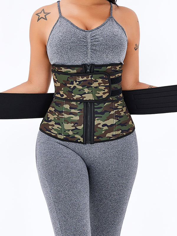 Sticker Latex Double-Belt Waist Trainer