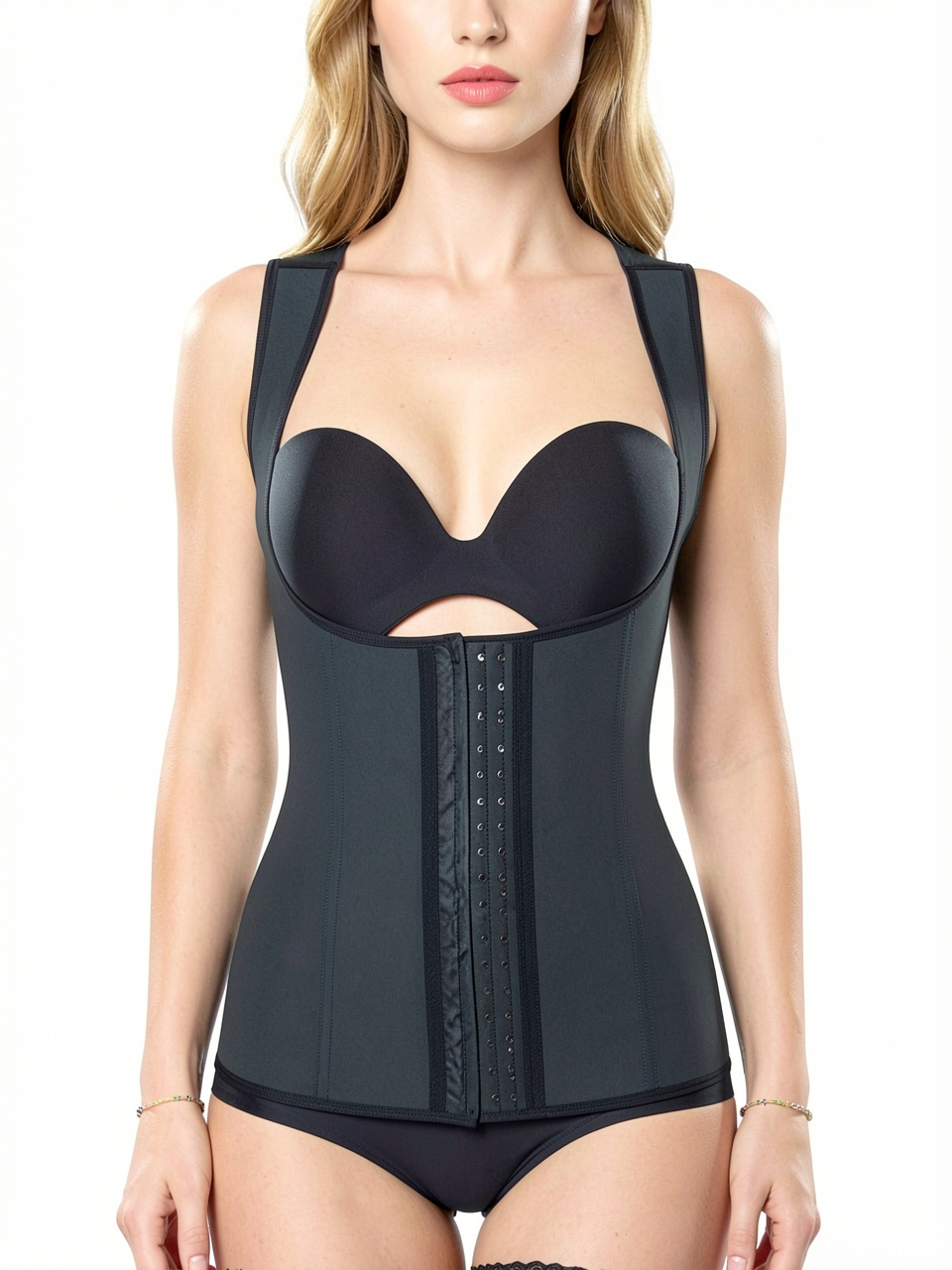 Waist Cincher Bones Latex Corset